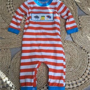 Boys Smocked Rain Day Jumper